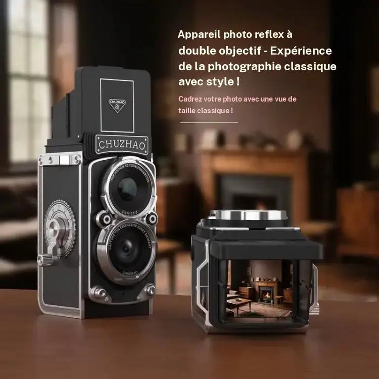 Portable Mini Digital Camera, USB Rechargeable Vintage Camera with Accessories, Point & Shoot Camera for Home & Outdoor, Portable Camera, Tech Gadgets