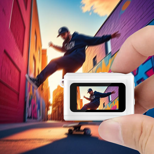 DC23 Metal Limited Color Keychain Camera- Gold